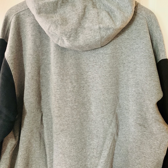 #Mens, #Sweater, #XL, #Gray, #LingSleeve, #Black&Gray, #Zipped #Pockets #Hoodie - Picture 5 of 10